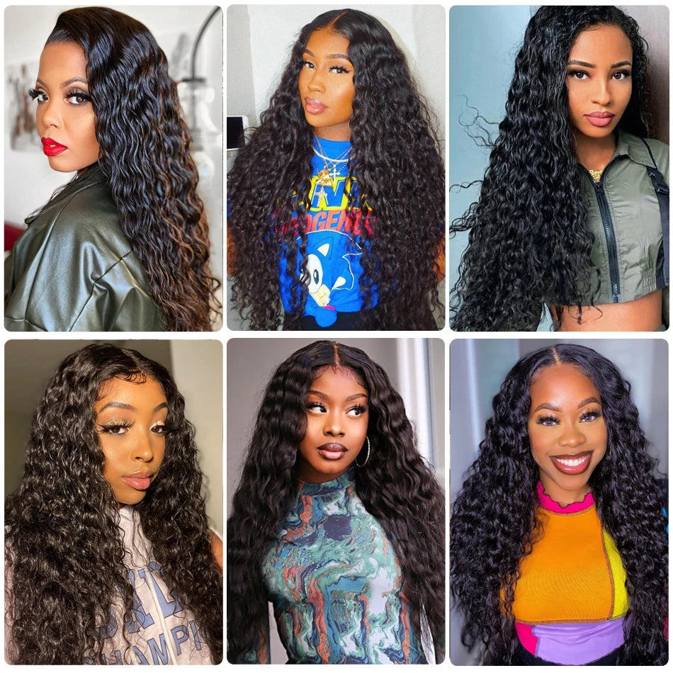 Unice Peruvian Water Wave Hair Bundles – 100% Remy Human Hair Extensions