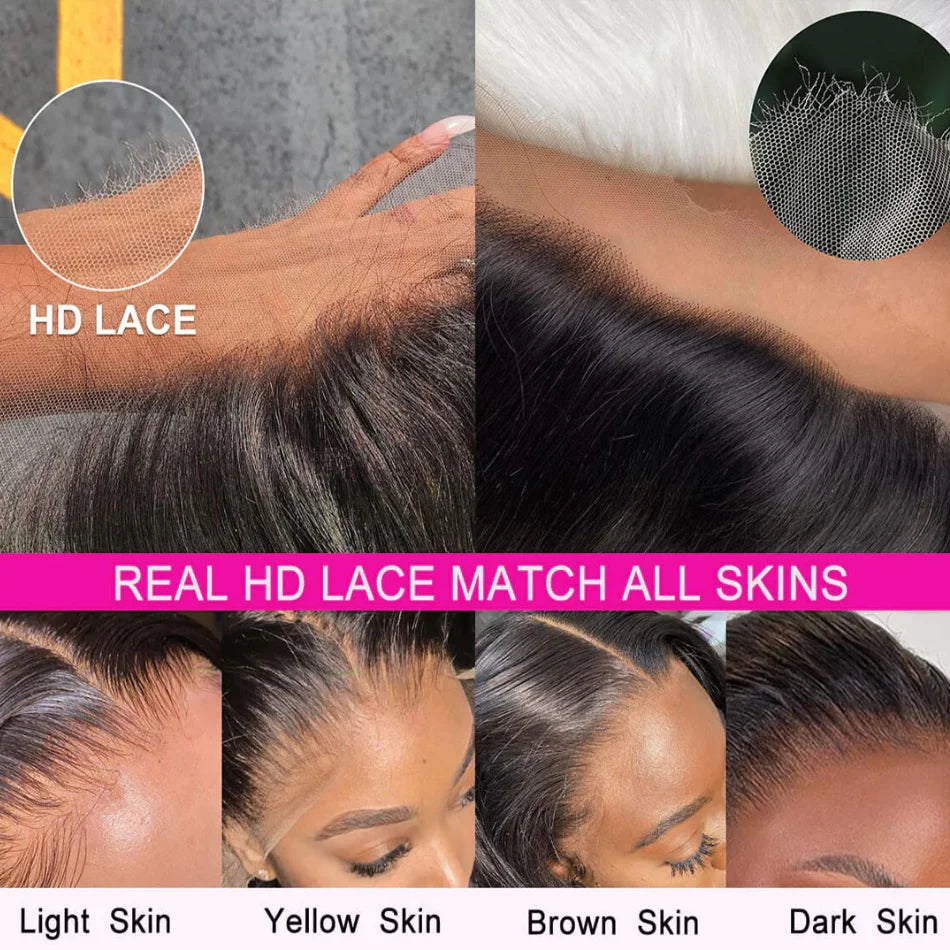 UNICE Ultra-Tynn 5X5 HD Blonde Parykk