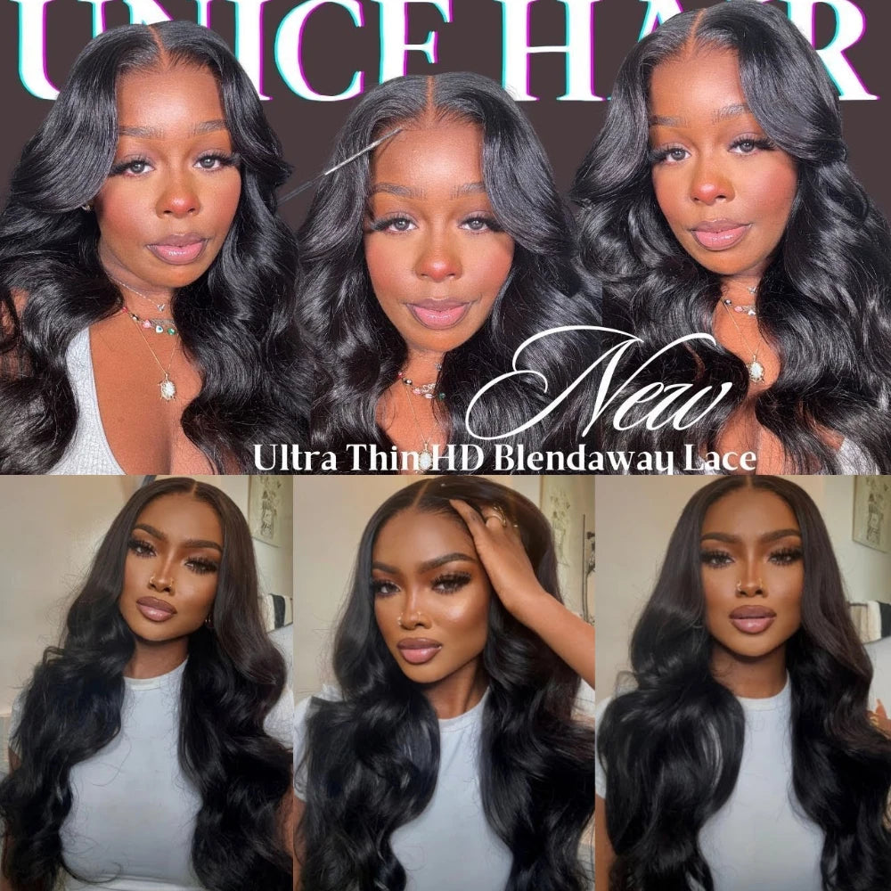 UNICE Ultra-Tynn 5X5 HD Blonde Parykk