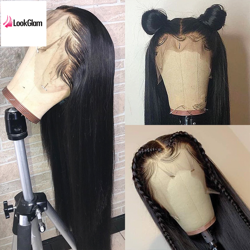 Transparent Straight Lace Frontal Wig