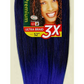 1B Blue - Outre X-Pression 3X- Forhåndsstrukket flettehår - 52"