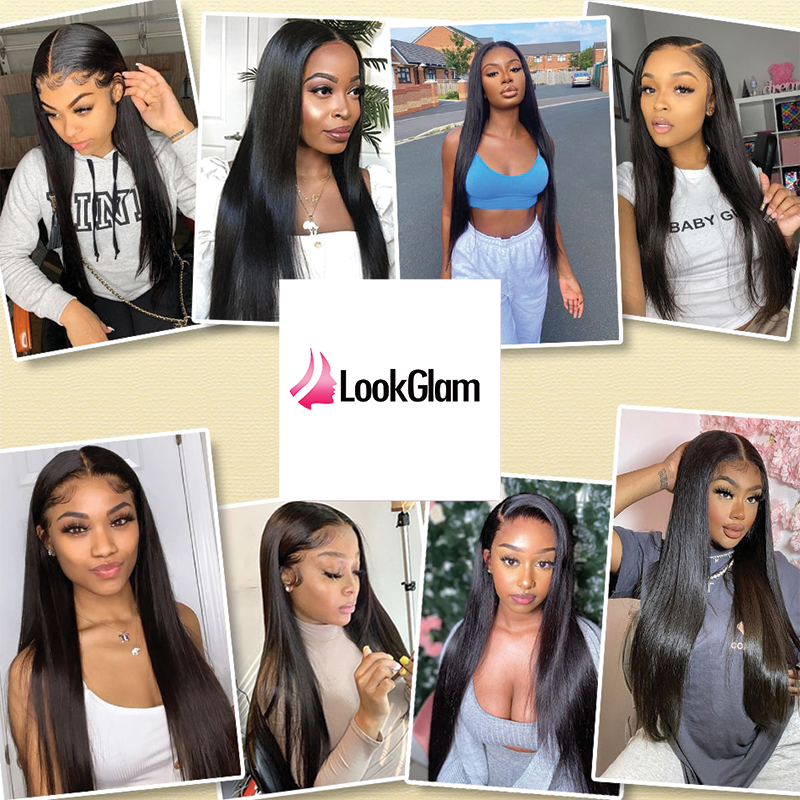 Transparent Straight Lace Frontal Wig