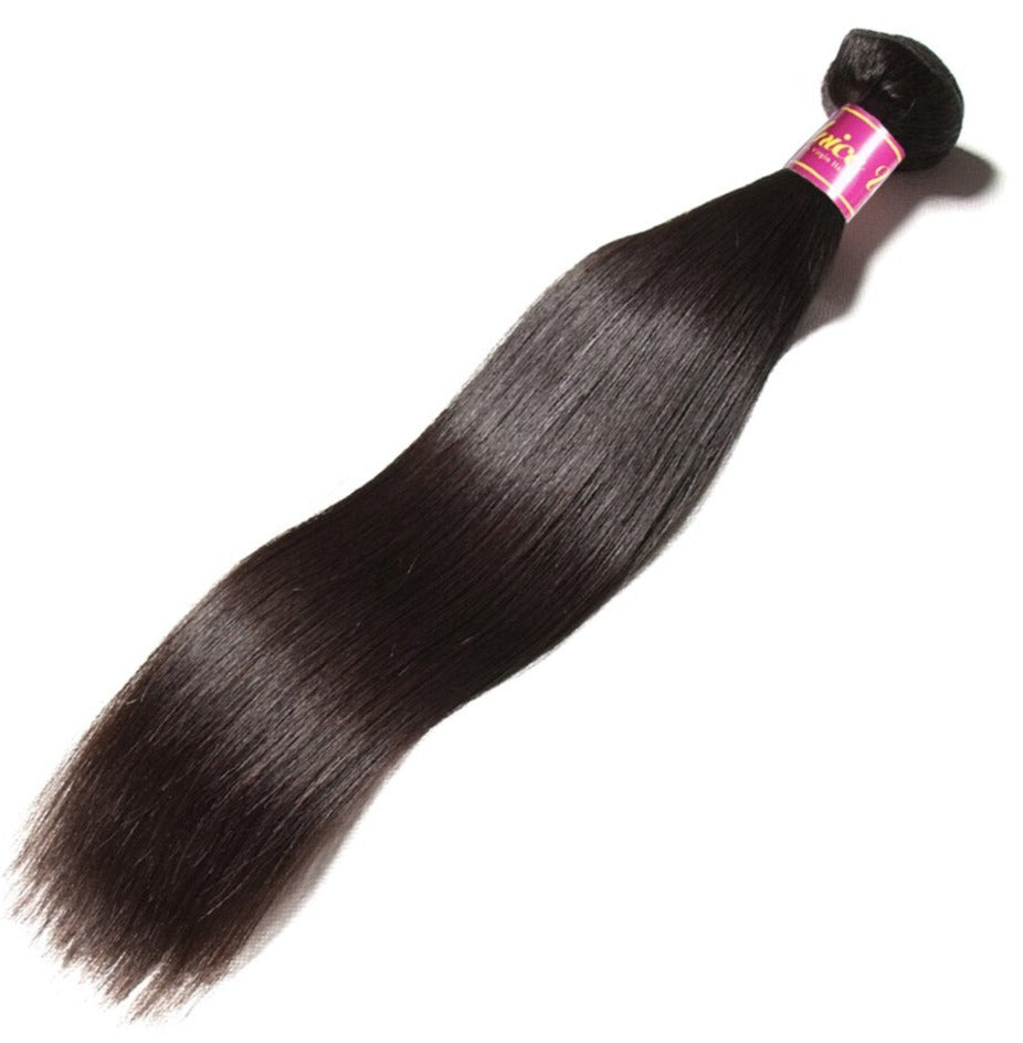 Brazilian Bone Straight 100% Human Virgin Hair Extension Bundles