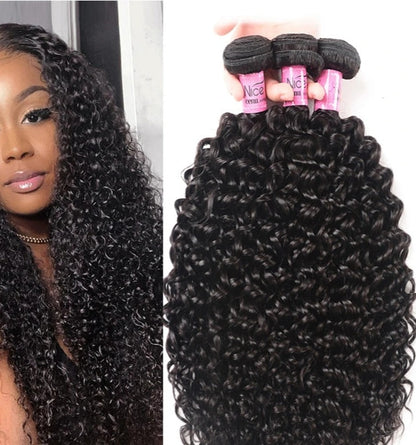 Curly Weave Brazilian Human Hair Bundles