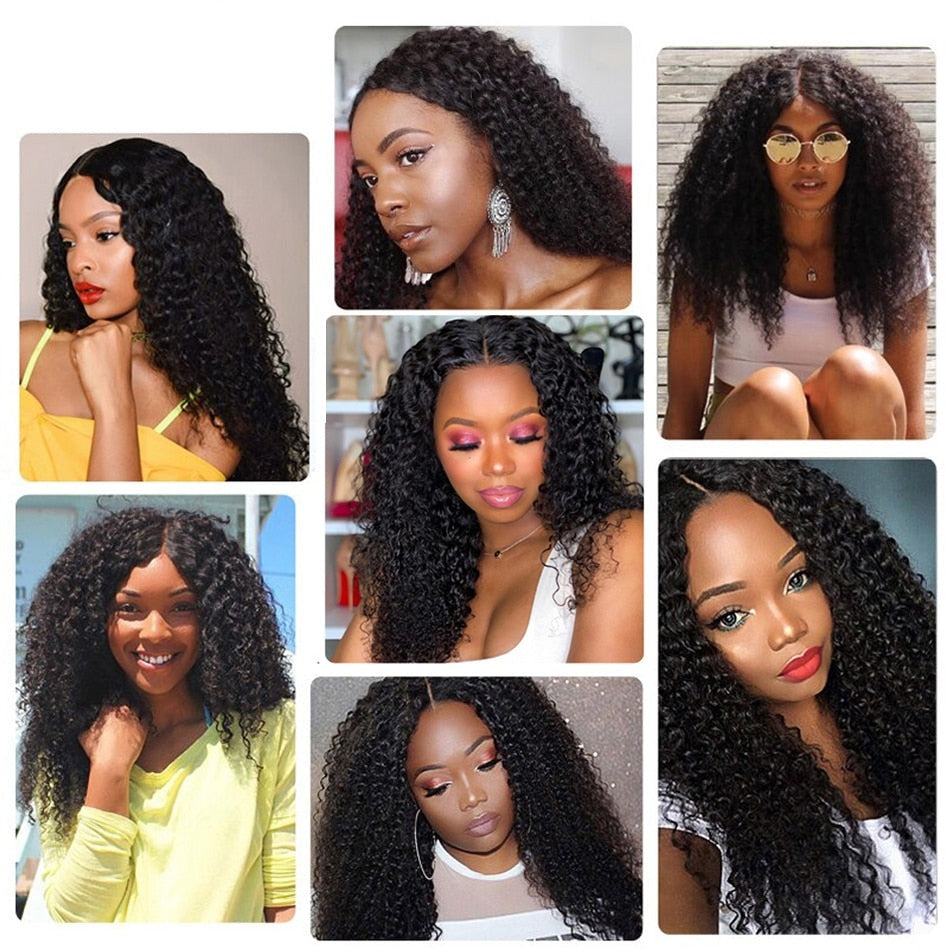 Curly Weave Human Hair Bundles