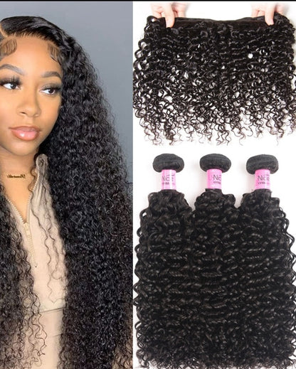 Curly Weave Human Hair Bundles