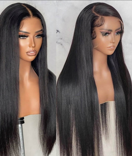 Brazilian Straight Glue-less Bone Hair Wig