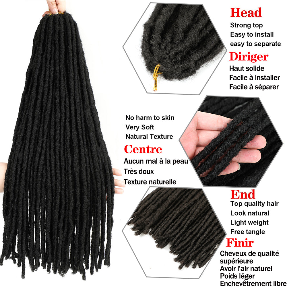 Dreadlocks Crochet Braids